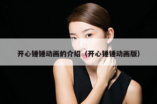 开心锤锤动画的介绍(开心锤锤动画版)